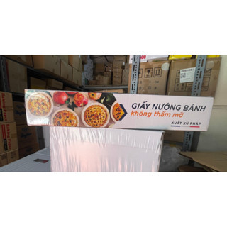 Giấy Nến nướng bánh eufood Cỡ 40cm x 75m Pháp