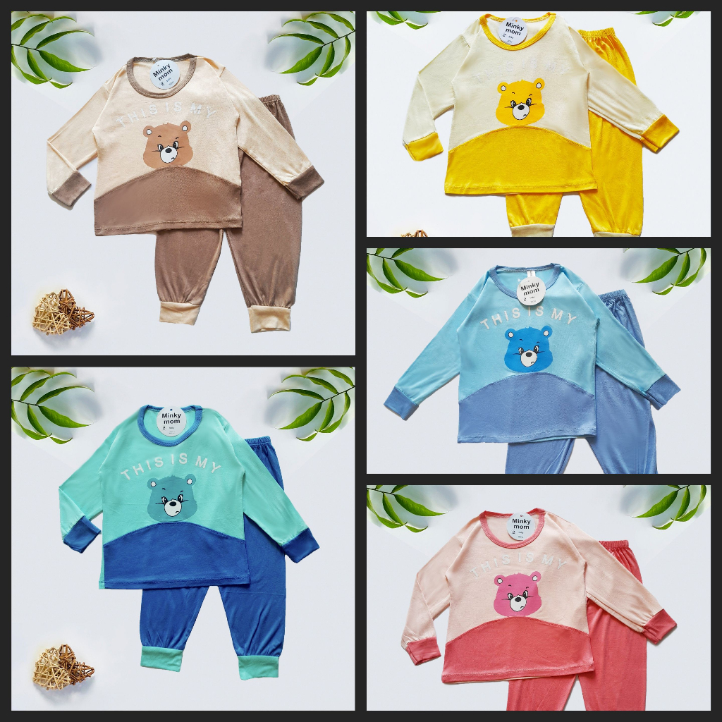 Quần áo dài tay cho bé 8-18kg, đồ bộ bé trai, đồ bộ bé gái thun lạnh rộng rãi, thoáng mát, co giãn tốt