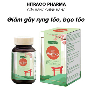 Viên uống NAMIKO từ hà thủ ô, biotin giảm gãy rụng tóc, bạc tóc, giúp tóc chắc khỏe - Chai 30 viên