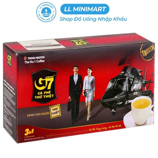 Cà phê sữa hòa tan g7 trung nguyên 3 trong 1 hộp 336g