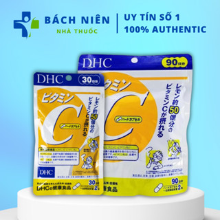 Viên uống vitamin C DHC của Nhật gói 60 ngày , Viên uống trắng da vitamin C DHC của Nhật
