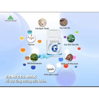 Genecel plus vinalink tăng cường sức đề kháng, genecel max
