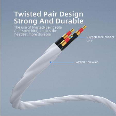 Tai Nghe Có Dây Trong Tai 3.5MM, Tai Nghe HIFI Có MIC Dành Cho Điện Thoại Xiaomi Samsung Vivo New