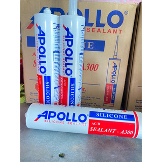 Keo Silicon Apollo A300 màu trong, sữa, xám, đen