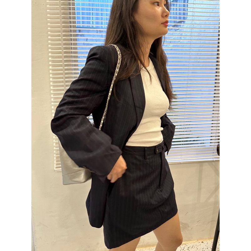 Set váy ngắn+blazer