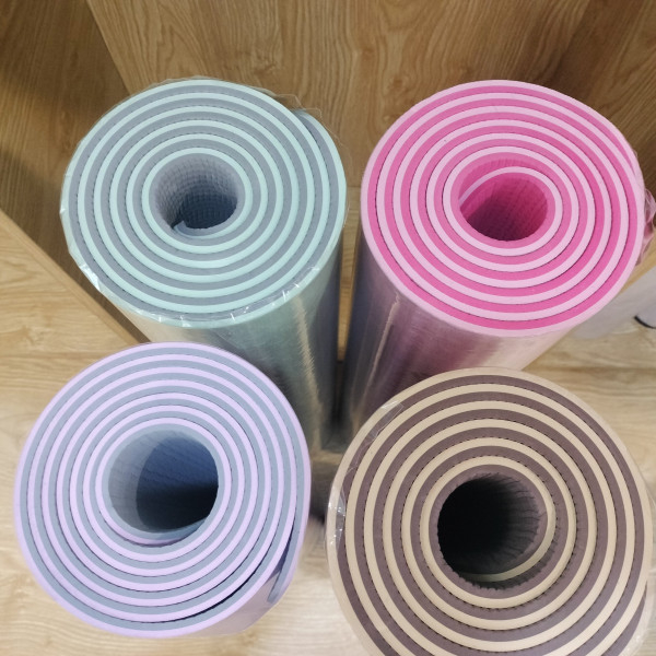 Thảm tập yoga định tuyến 12 chòm sao bám tốt, bền nhẹ 80x0.8 cm