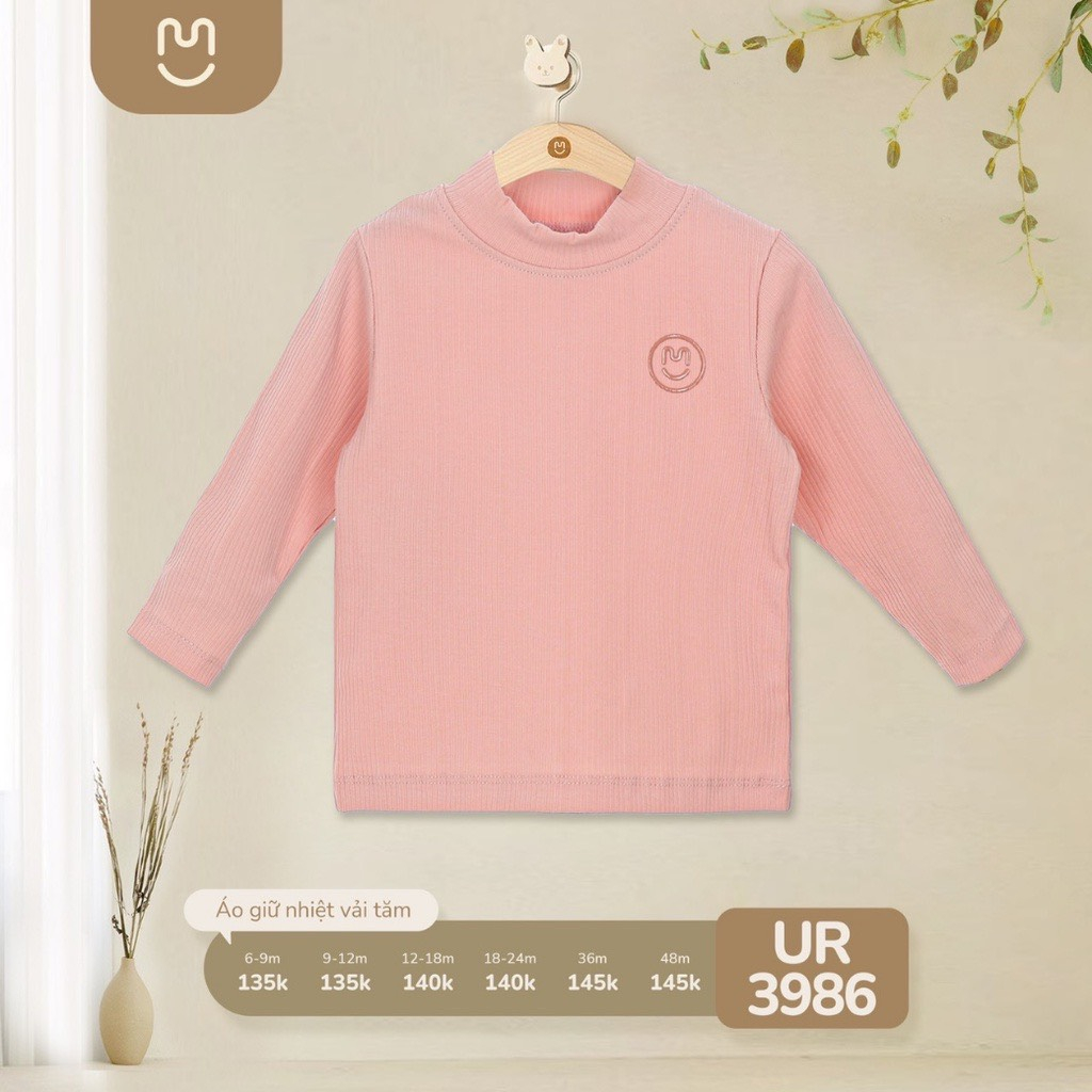 🌶 🌶 🌶 Áo giữ nhiệt cổ 3cm UalaRogo cho bé trai/bé gái