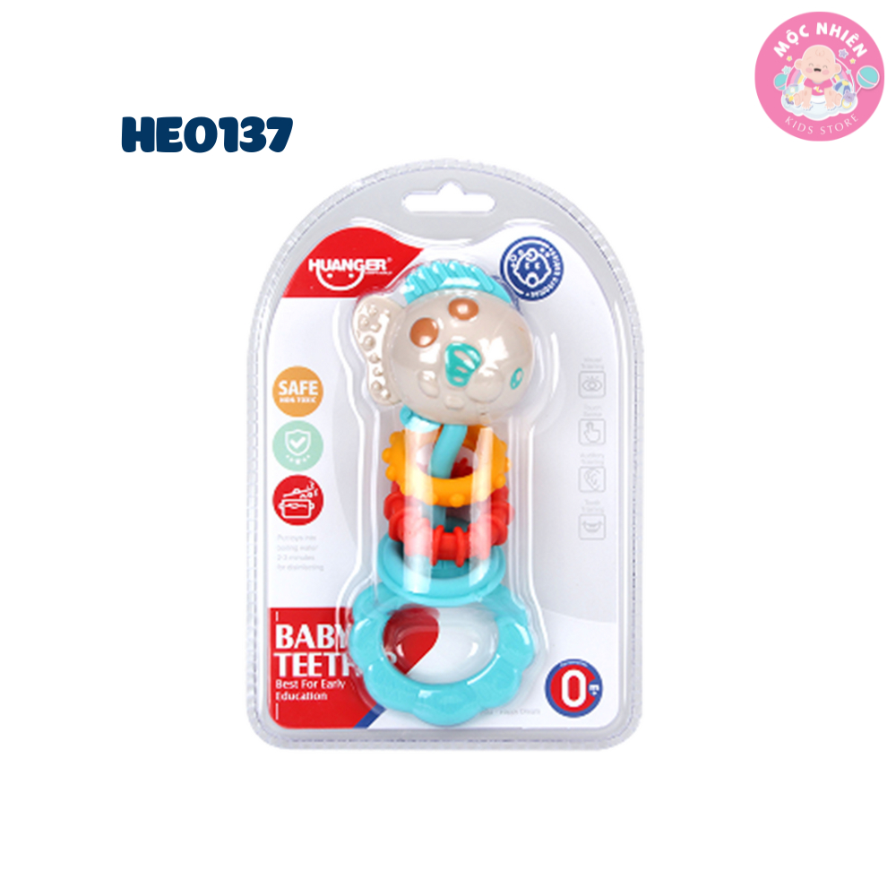 Đồ Chơi Lục Lạc, Xúc Xắc Gặm Nướu HUANGER Baby Rattles Cho Bé Sơ Sinh Từ 0 Tháng Tuổi