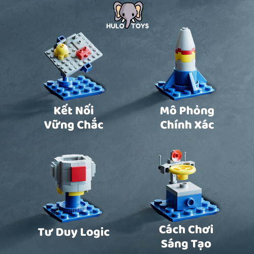 Đồ Chơi Lắp Ráp Tàu Vũ Trụ Lele Brother, Xếp Hình Cho Bé Từ 6 Tuổi