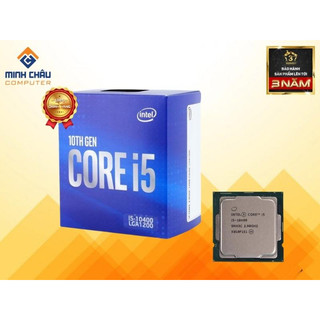 CPU Intel Core i5-10400 (2.9GHz turbo up to 4.3GHz, 6 nhân 12 luồng, 12MB Cache, 65W) - Socket Intel LGA 1200