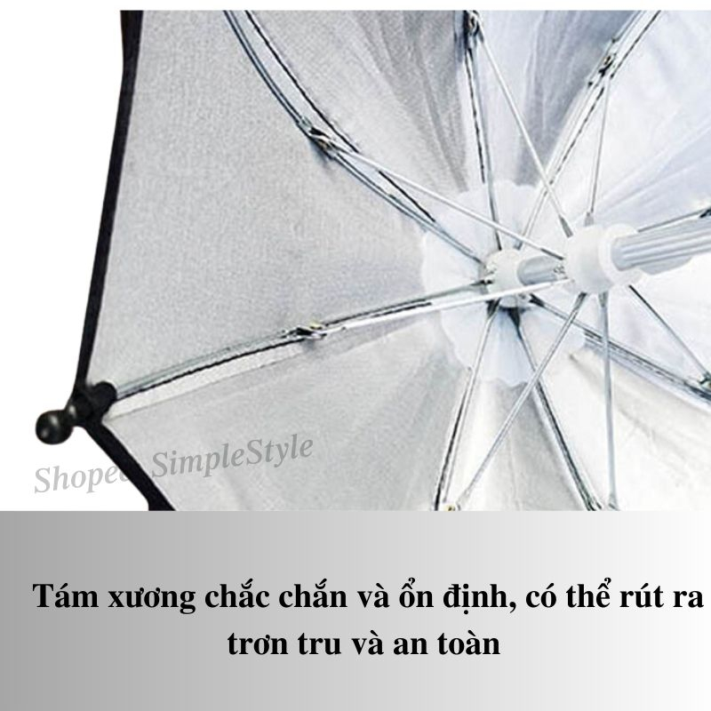 Dù Mini Che Nắng, Mưa Điện Thoại Trên Xe Máy Nhiều Màu Sắc (Sản Phẩm Không Kèm Giá Đỡ) | BigBuy360 - bigbuy360.vn