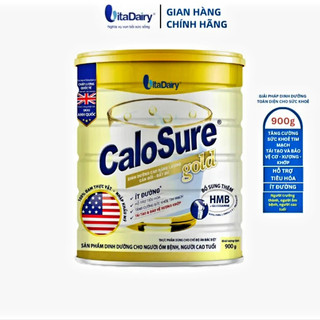 [HSD T1-2028] [Quét Mã QR Tích XU] Sữa Bột Vitadairy Calosure Gold Ít Đường 900g.