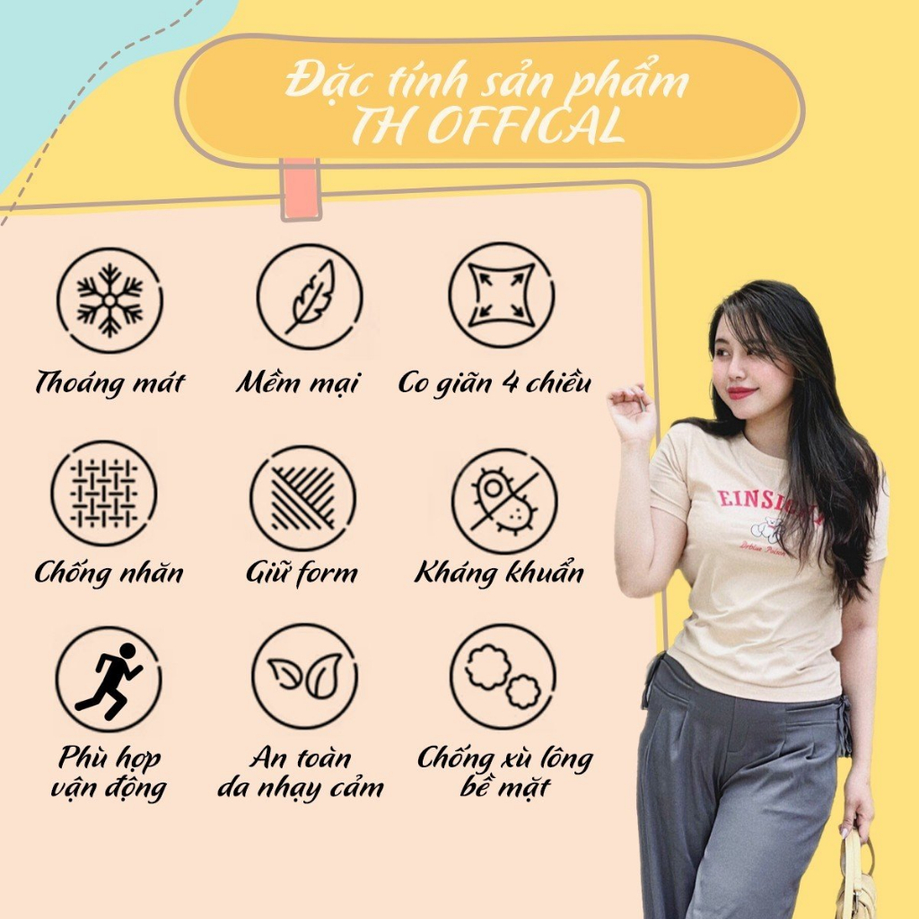 Áo phông bé gái chất Cotton local brand TH Fashion GCAA0123 in hình tai nghe dành cho bé từ 22 đến 45kg