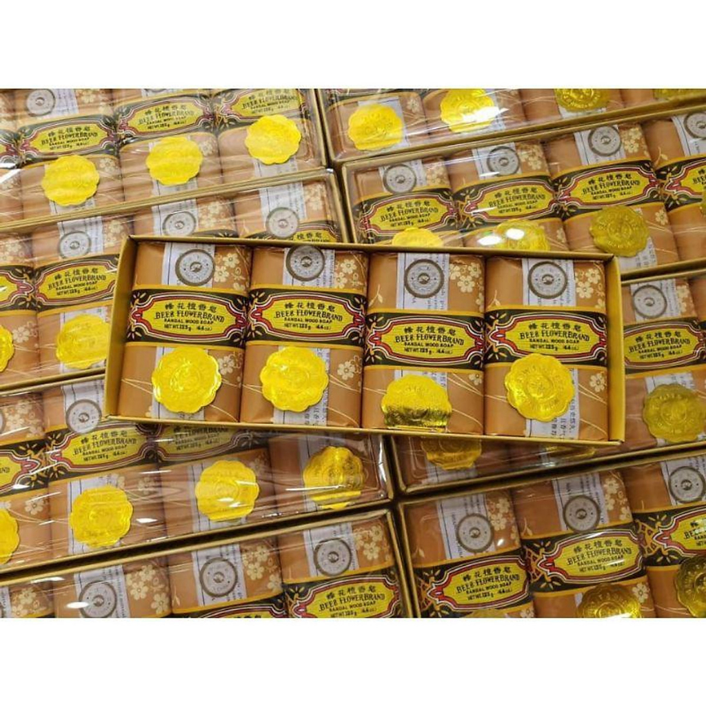 Lốc 4 xà bông trầm con ong thơm phức