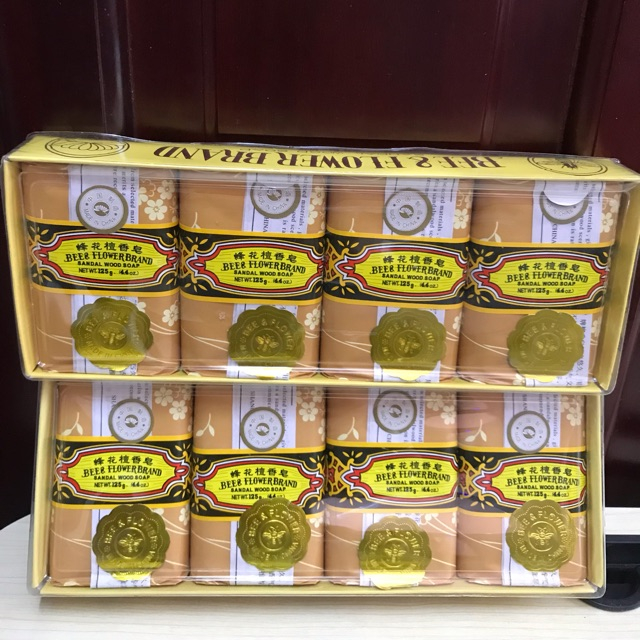 Lốc 4 xà bông trầm con ong thơm phức