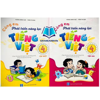 Sách - Combo cùng em phát triển năng lực tiếng việt 4 - tập 1 + 2