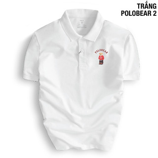 Áo polo nam POLOBEAR2 tay ngắn BASIC CVC vải cá sấu form gerular fit - POLOUTFIT