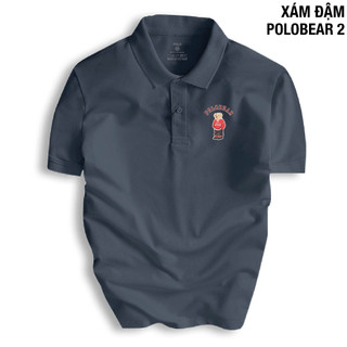 Áo polo nam POLOBEAR2 tay ngắn BASIC CVC vải cá sấu form gerular fit - POLOUTFIT
