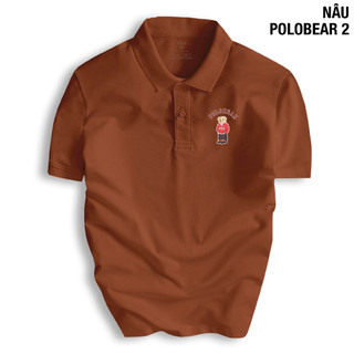 Áo polo nam POLOBEAR2 tay ngắn BASIC CVC vải cá sấu form gerular fit - POLOUTFIT