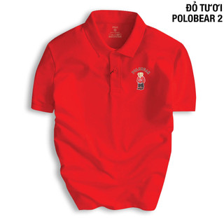 Áo polo nam POLOBEAR2 tay ngắn BASIC CVC vải cá sấu form gerular fit - POLOUTFIT