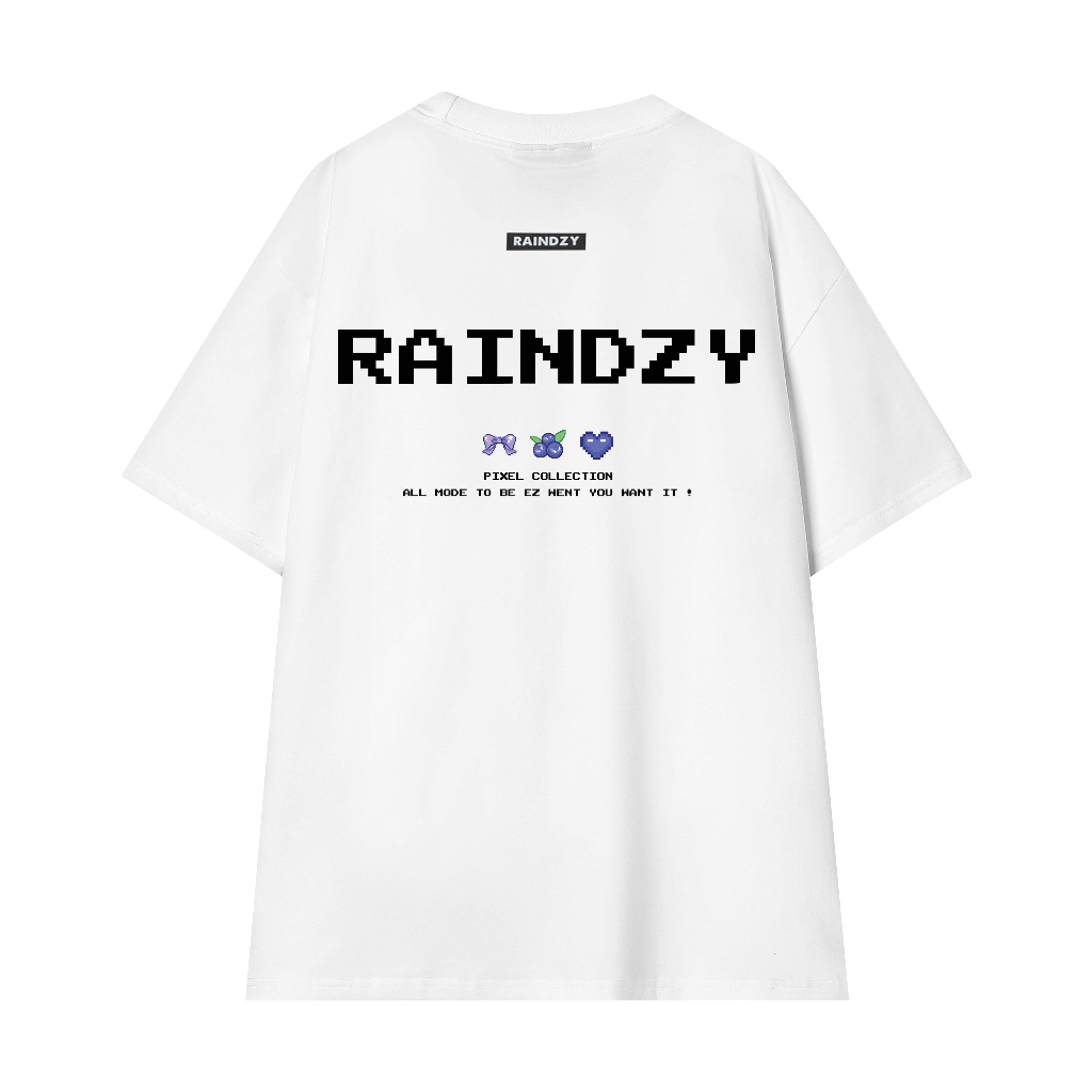 Áo phông local brand nam nữ unisex , tay lỡ thun form rộng teen cổ tròn oversize cotton màu tee RAINDZY ATL05