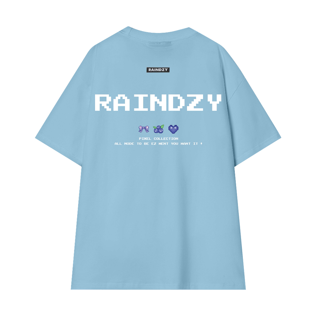 Áo phông local brand nam nữ unisex , tay lỡ thun form rộng teen cổ tròn oversize cotton màu tee RAINDZY ATL05