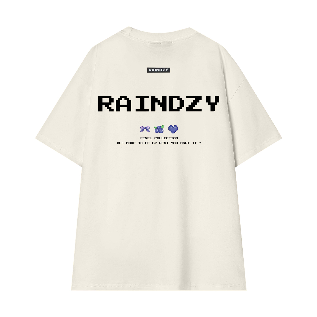 Áo phông local brand nam nữ unisex , tay lỡ thun form rộng teen cổ tròn oversize cotton màu tee RAINDZY ATL05