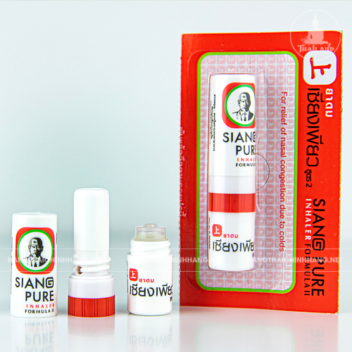 Ống hít thông mũi Siang pure tiện dụng thái lan 2023