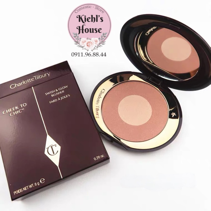 (Chuẩn auth) Phấn má Charlotte Tilbury Cheek To Chic Mini