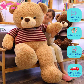 Gấu bông teddy siêu to khổng lồ 1m8/1m5/1m3/1m1/95cm