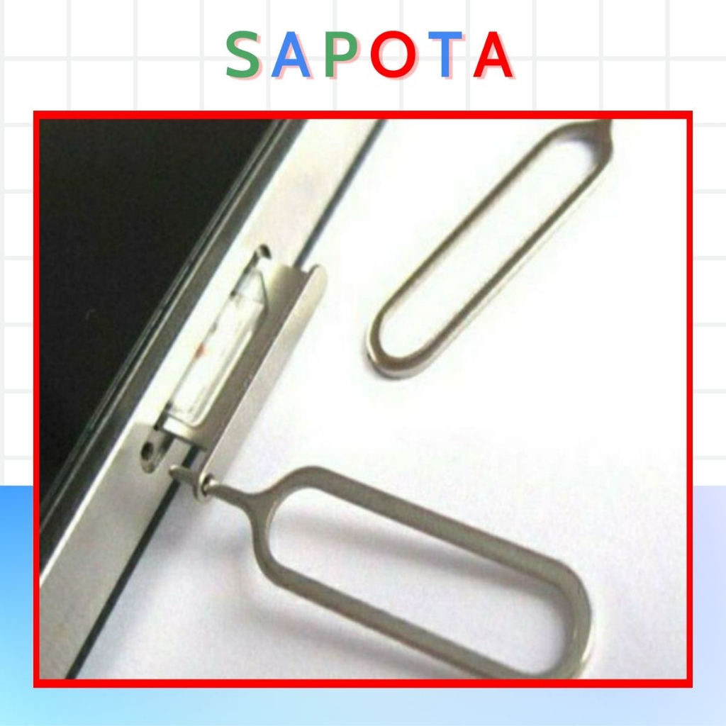 Que Chọc Sim Bằng Inox Không Gỉ Dành Cho Điện Thoại Iphone Samsung Oppo Xiaomi SAPOTA