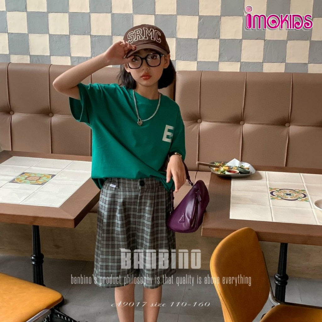 Áo thun bé trai size đại Banbino 18kg-45kg áo cộc tay cho bé cao cấp chất thun cao cấp co giãn thoải mái thời trang qate