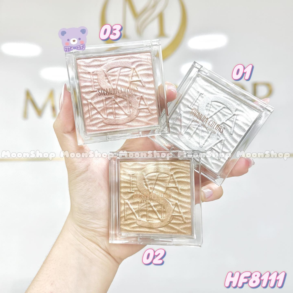 Phấn Bắt Sáng Sivanna Colors Hightlighter Hf8111