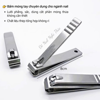 Bấm móng tay đầu phẳng Nghi Thảo