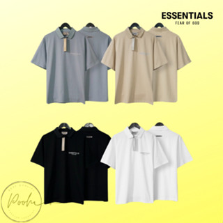 Áo thun POLO ESSENTIALS F.O.G Nam Nữ Cổ Bẻ - Vải Cá Sấu Cotton Trẻ Trung