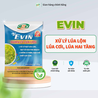 Chế phẩm sinh học EVIN quản lý lúa ma, lúa lộn, lúa 2 tầng, lúa cơi hiệu quả, an toàn, giúp ra rễ mạnh - CNX 500G