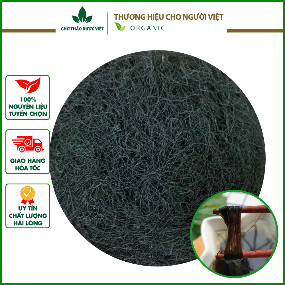Rong tóc tiên khô nấu súp 500g (Rong mái chèo, tảo biển) - Chợ Thảo Dược Việt