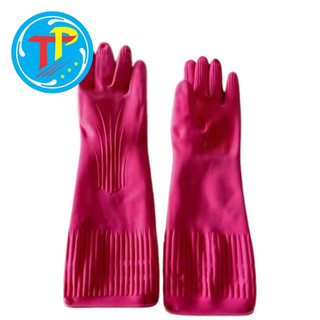 Găng Tay Cao Su Đông Cầu Vồng Loại Dài 39cm Giúp Bảo Vệ Bàn Tay Lao Động