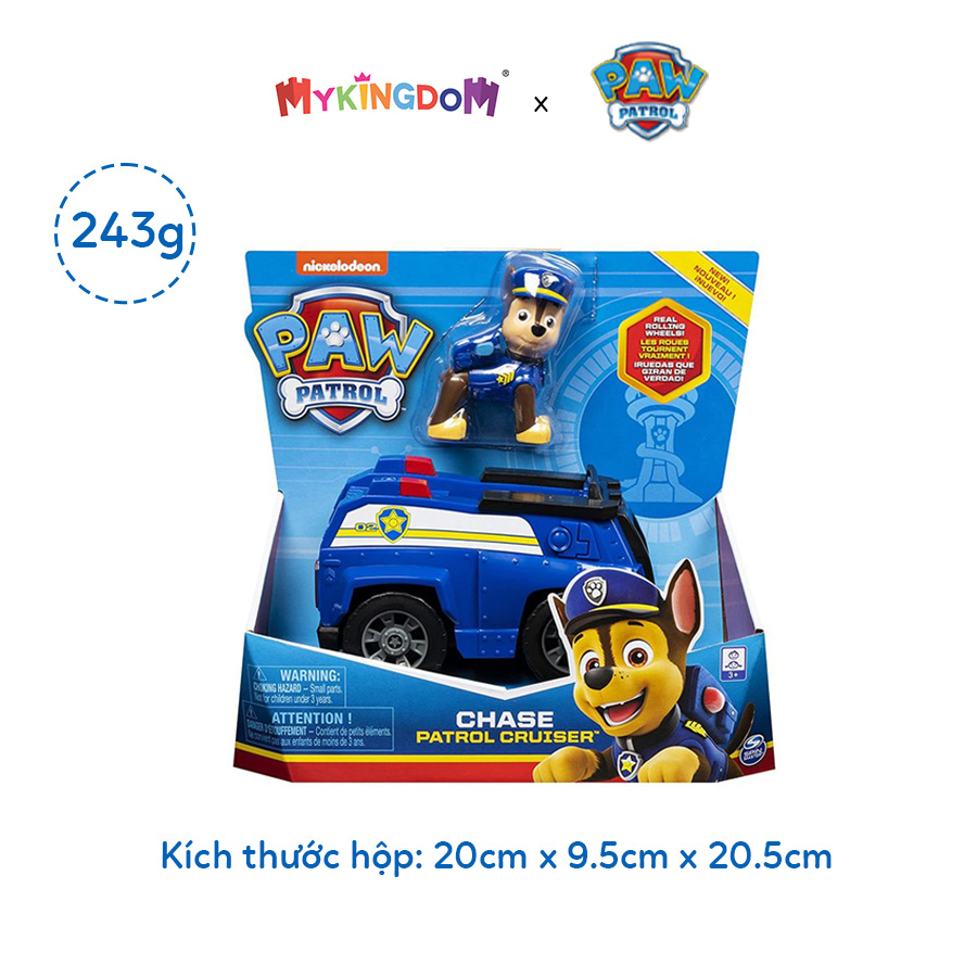 Đồ Chơi PAW PATROL Xe Cứu Hộ Cơ Bản Paw Patrol - Chase 6061799