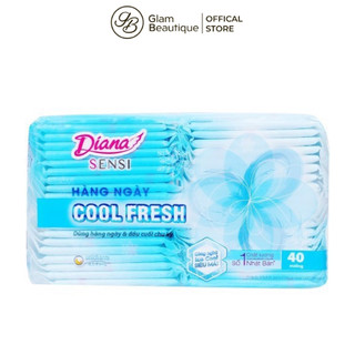  Băng Vệ Sinh Diana Hàng Ngày Sensi Cool Fresh - Glam Beautique Gói 40 MiếngBeautique 
