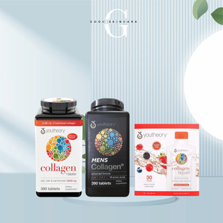 Viên Uống & Nước Uống Bổ Sung Collagen Youtheory - Mỹ