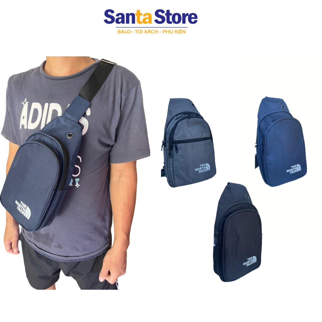 Túi đeo chéo 🎒 Cặp đi học, đựng ipad và laptop cỡ nhỏ 🎒 túi The North FaceSANTA STORE