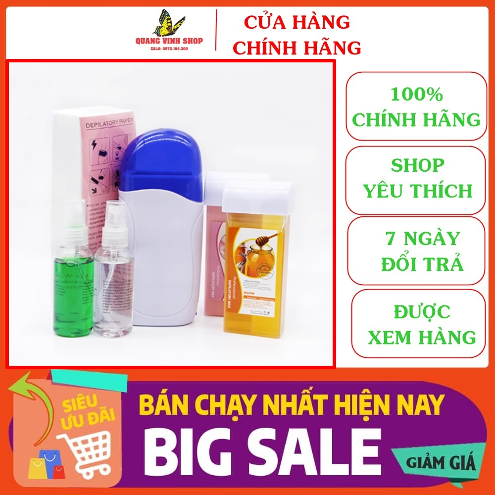 Bán lẻ máy wax lông nóng depilatory làm nóng sáp wax  giấy wax lông