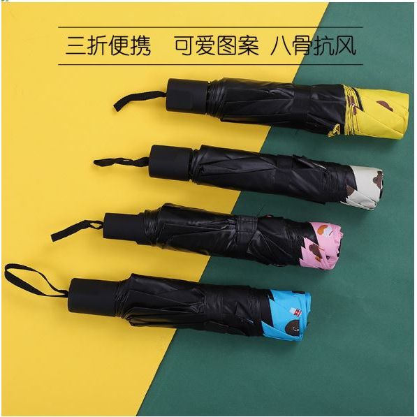 Ô dù che mưa nắng gấp gọn nhiều màu sắc, dù đi mưa cao cấp