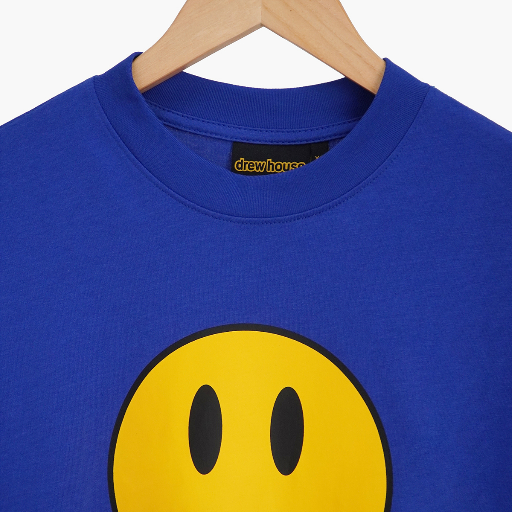 Áo Thun Mặt Cười, Form Oversized Unisex Tay Lỡ Nhiều Màu, Áo Drew House Mascot SS Tee