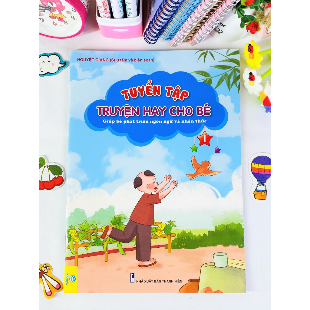 Sách - Combo 3 cuốn Tuyển Tập Truyện Hay Cho Bé - Giúp Bé Phát Triển Ngôn Ngữ Và Nhận Thức - ndbooks