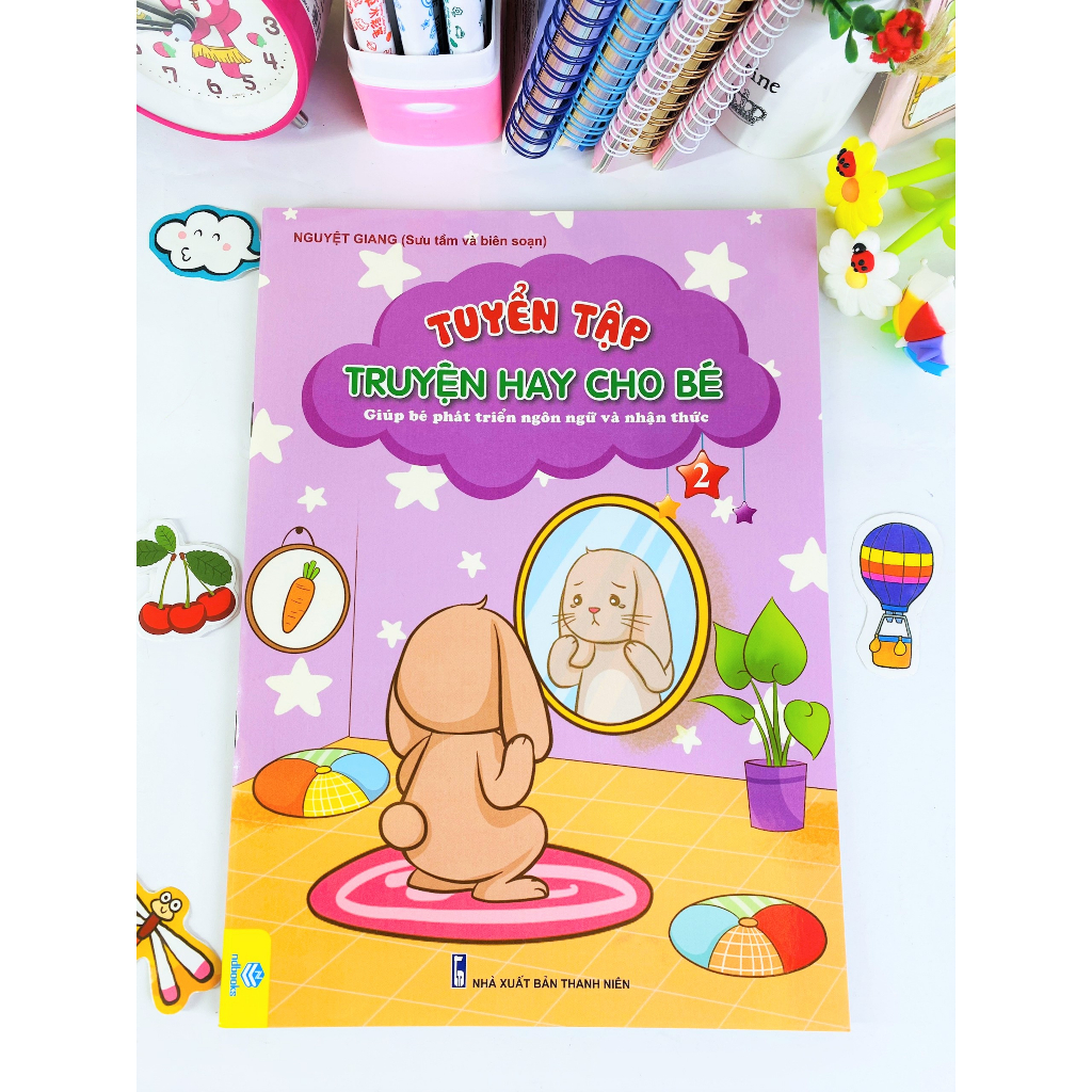 Sách - Combo 3 cuốn Tuyển Tập Truyện Hay Cho Bé - Giúp Bé Phát Triển Ngôn Ngữ Và Nhận Thức - ndbooks