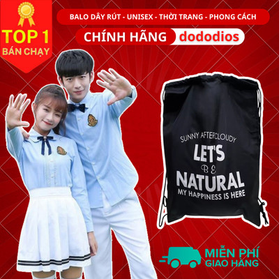 Túi Dây Rút Thể Thao Đựng Giày, Đựng Bóng Rổ, Đựng Bóng Đá, Balo Đựng Quần Áo Đa Năng Đi Du Lịch Dã Ngoại - Chính Hãng