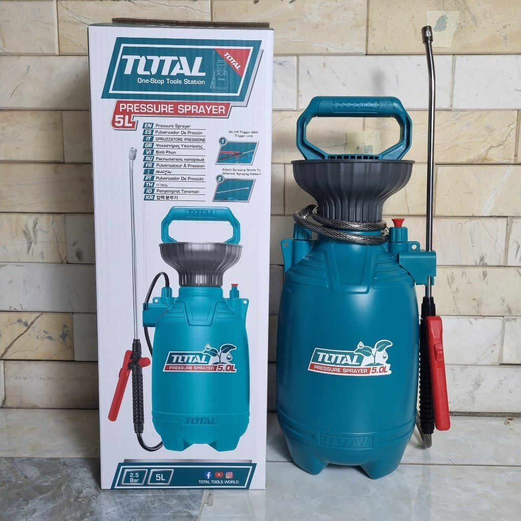 Bình Phun Xịt Thuốc Khử Khuẩn 5 8 Lít Total THSPP3081 8L THSPP3051 5L - Phun Sương tưới cây
