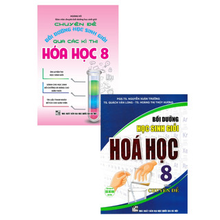 Sách - Combo Chuyên Đề Bồi Dưỡng Học Sinh Giỏi Hóa Học 8 (Bộ 2 Cuốn)